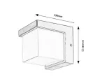 77095 Andelle lampa ogrodowa ścienna LED 10W IP54 -20°C;40°C