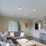 5661 Spot Hilary LED/ 1X 5W, IP20 (400lm, 4000K), chrom/szkło oplalizowane 230V, 50Hz