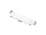 1454 Lampa podszafkowa, DROP LIGHT, LED, 20W (1600lm, 4000K), IP65, biały 230V, 50Hz
