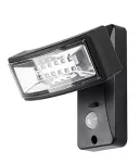 Certovo, outdoor solar wall lamp, LED4W, with shade: 360lm, without shade: 600lm, H10cm, D18,5cm, L22cm, motion sensor, IP64