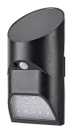 Certovo, outdoor solar wall lamp, LED4W, with shade: 360lm, without shade: 600lm, H10cm, D18,5cm, L22cm, motion sensor, IP58