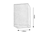 7820 Zewnętrzna Lampa sufitowa Zombor GU10 1x MAX 35W 230V, 50Hz 4000K IP54