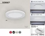1489 Plafon/wpust Sonnet LED 18W 1500lm 4000K biały 230V, 50Hz
