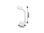 6780 Lampka biurkowa Berry LED/ 4,5W IP20 (350lm, 4000K) niebieski