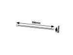 5674 Kinkiet Hanson, LED/8W IP20 (560lm, 4000K) biały 230V, 50Hz