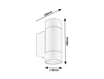 8119 Oprawa ogrodowa Phoenix GU10 2 xmax. 10 W IP54 230V, 50Hz