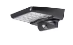 Certovo, outdoor solar wall lamp, LED4W, with shade: 360lm, without shade: 600lm, H10cm, D18,5cm, L22cm, motion sensor, IP59