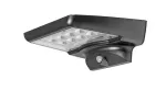 Certovo, outdoor solar wall lamp, LED4W, with shade: 360lm, without shade: 600lm, H10cm, D18,5cm, L22cm, motion sensor, IP59