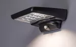 Certovo, outdoor solar wall lamp, LED4W, with shade: 360lm, without shade: 600lm, H10cm, D18,5cm, L22cm, motion sensor, IP59