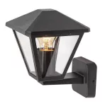 Paravento, outdoor wall lamp, E27 1xMAX 40W, 16x22cm, L19,5cm, without lightsource, IP44