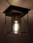 Chadwick,ind.ceil. E27 1xMAX25W, H20cm