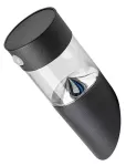 Certovo, outdoor solar wall lamp, LED4W, with shade: 360lm, without shade: 600lm, H10cm, D18,5cm, L22cm, motion sensor, IP60