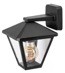 Paravento, outdoor wall lamp, E27 1xMAX 40W, 16x22cm, L19,5cm, without lightsource, IP44