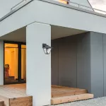 Paravento, outdoor wall lamp, E27 1xMAX 40W, 16x22cm, L19,5cm, without lightsource, IP44