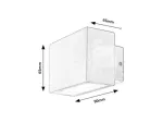 77074 Mataro lampa ogrodowa ścienna LED 7W IP54 -20°C;40°C
