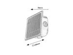 77034 Emmen solarna lampa ogrodowa ścienna LED 0,5W IP54 -10°C;50°C