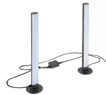 Paco,ind.floor, LED5W, H38cm, black, RGB