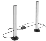 Paco,ind.floor, LED5W, H38cm, black, RGB