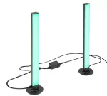Paco,ind.floor, LED5W, H38cm, black, RGB
