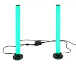 Paco,ind.floor, LED5W, H38cm, black, RGB