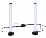 Paco,ind.floor, LED5W, H38cm, black, RGB