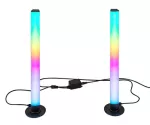 Paco,ind.floor, LED5W, H38cm, black, RGB