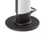 Paco,ind.floor, LED5W, H38cm, black, RGB