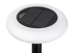 Haiti, outdoor solar lamp, 0,5W, with shade: 10lm, without shade: 12lm, , H23,5cm, D14cm, battery: DC 3.7V 1200mAh, RGB, IP65