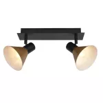 3158 Spot Alvaro E14 2xMAX40W black