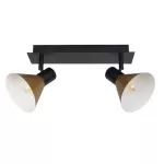3158 Spot Alvaro E14 2xMAX40W black