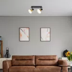 3158 Spot Alvaro E14 2xMAX40W black