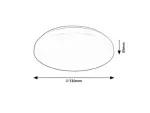 Cerrigen,ind.ceil. LED24W, D31cm