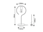 3220 Lampka stołowa Rufin E27 1xMAX40W round