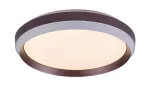 Fontana,ind.ceil. LED24W, D39cm, brown