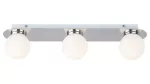 2112 Kinkiet łazienkowy Becca G9 3x max. 28W IP44 biały/chrom 230V, 50Hz