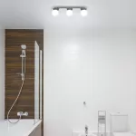 2112 Kinkiet łazienkowy Becca G9 3x max. 28W IP44 biały/chrom 230V, 50Hz