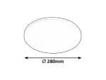 7979 Plafon Eric LED 24W 2160lm 4000K IP 64 biały 230V, 50Hz