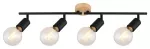 3979 Lampa sufitowa Pablo E27 4xMAX 40W matt black