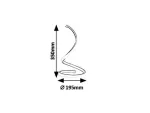 5470 Lampka stołowa Anais LED / 4 W złoty 230V, 50Hz