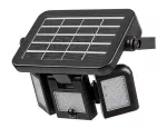 Certovo, outdoor solar wall lamp, LED4W, with shade: 360lm, without shade: 600lm, H10cm, D18,5cm, L22cm, motion sensor, IP65