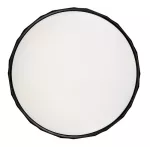 Nessira,ind.ceil. LED25W, D39cm, m.black