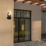 Novigrad, outdoor wall lamp, E27 1xMAX 28W, H20cm, D8,5cm, L12cm, bulb not included, IP54