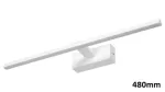 1448 Kinkiet ALBINA, LED /8W (450lm, 4000K) IP23, biały matowy 230V, 50Hz