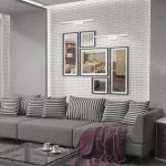 1448 Kinkiet ALBINA, LED /8W (450lm, 4000K) IP23, biały matowy 230V, 50Hz