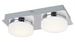 5662 Spot Hilary LED/ 10W, IP20 (800lm, 4000K), chrom/szkło oplalizowane 230V, 50Hz