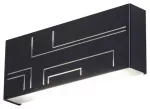 8873 Kinkiet Maribor LED 12W 4000K czarny 230V, 50Hz