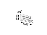 8873 Kinkiet Maribor LED 12W 4000K czarny 230V, 50Hz