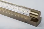 5786 Kinkiet łazienkowy ABBEY, LED, 2x5W (2x 450lm, 4000K), IP44, antyczny brąz 230V, 50Hz