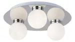 2113 Plafon łazienkowy Becca okrągły G9 3x max. 28W IP44 biały/chrom 230V, 50Hz
