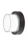 Durbe, outdoor round wall/ceiling lamp, 10W, with shade: 780lm, without shade: 1200lm, 3000-6500K, dimmable by APP, CCT by APP, RGB, WI-FI, Bluetooth, D17cm, L10cm, IP54, Class G